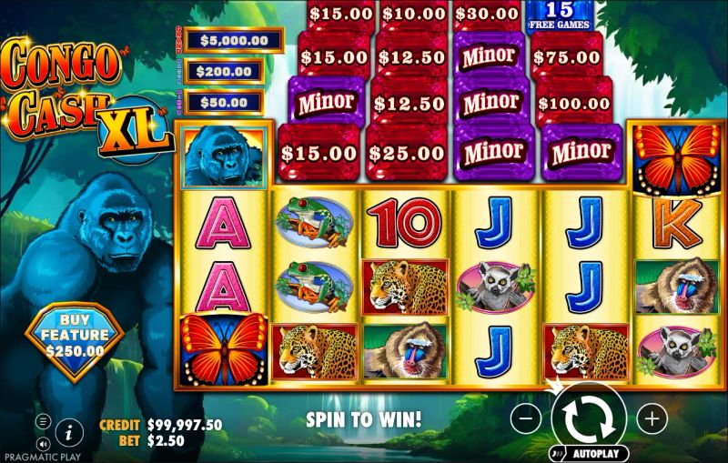 Congo Cash XL gameplay screenshot