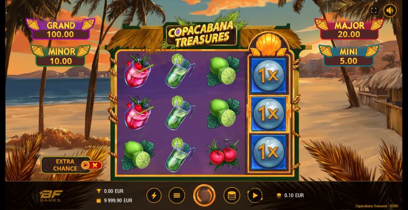 Copacabana Treasures gameplay screenshot