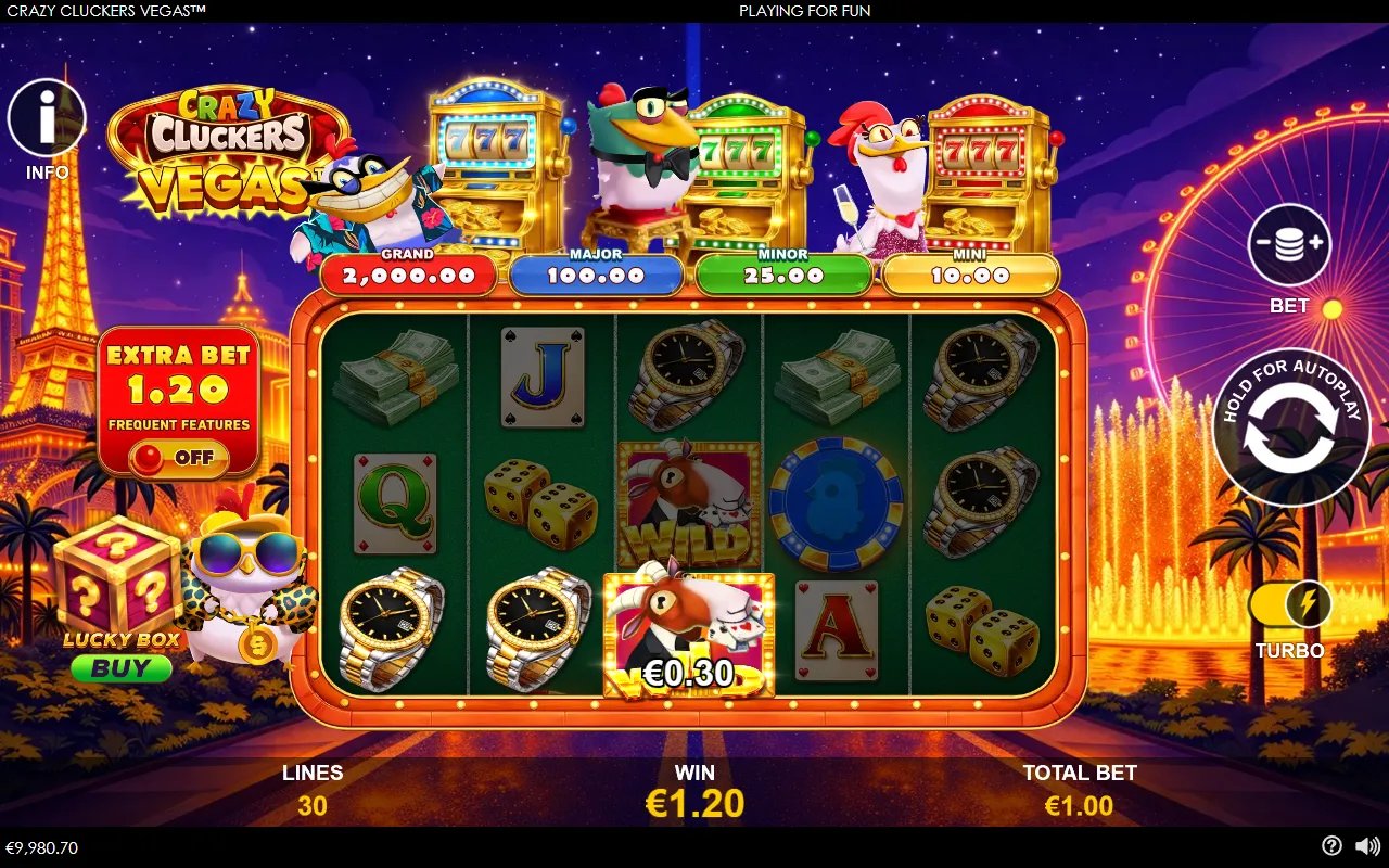 Crazy Cluckers Vegas - screenshot 1