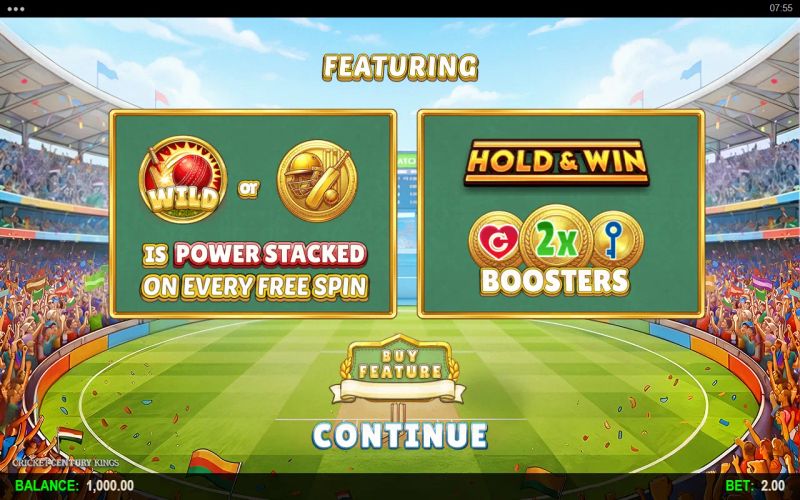 Cricket Century Kings gameplay screenshot