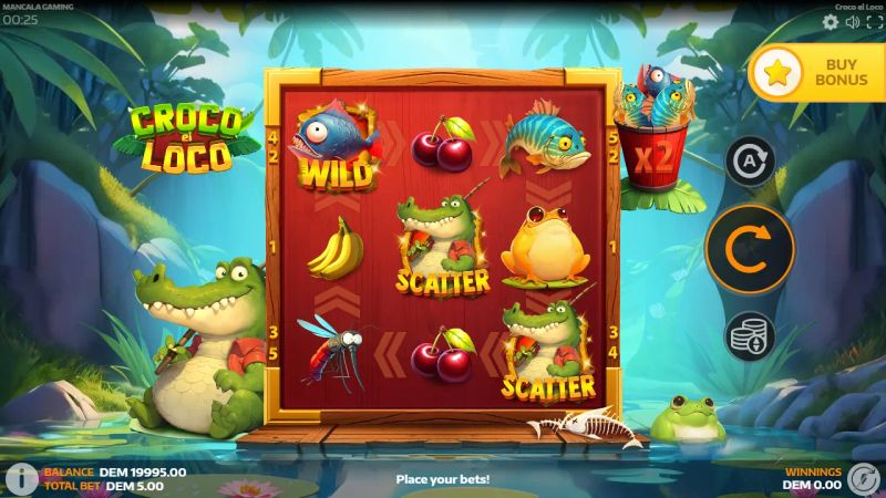 Croco el Loco gameplay screenshot