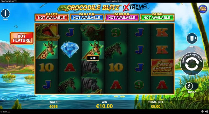 Crocodile Blitz gameplay screenshot