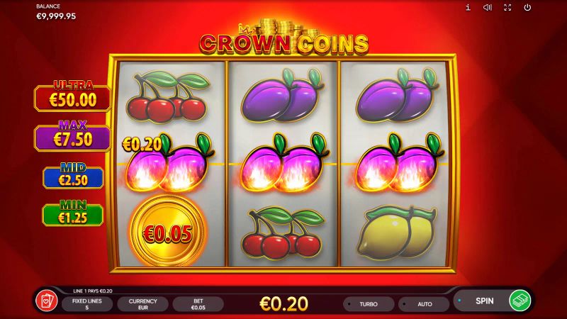 Crown Coins gameplay screenshot