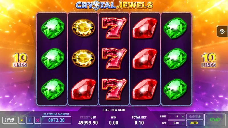 Crystal Jewels gameplay screenshot