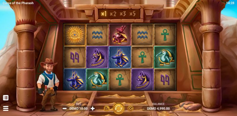 Curse of the Pharaoh gameplay screenshot