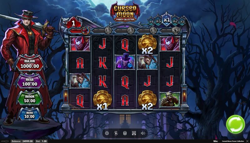 Cursed Moon Power Collection gameplay screenshot