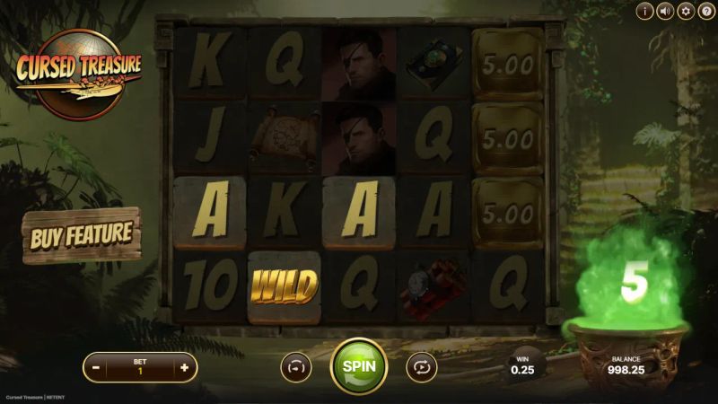 Cursed Treasure gameplay screenshot