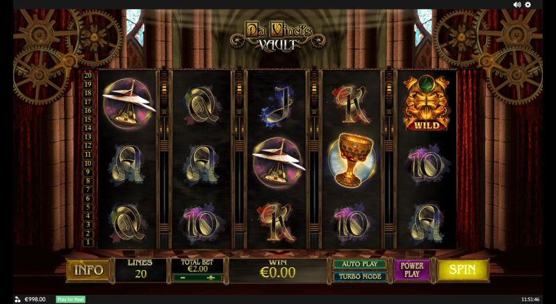 Da Vinci's Vault gameplay screenshot