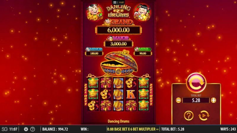 Dancing Drums gameplay screenshot