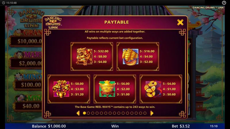 Dancing Drums Link gameplay screenshot