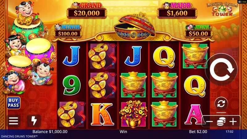 Dancing Drums Tower gameplay screenshot