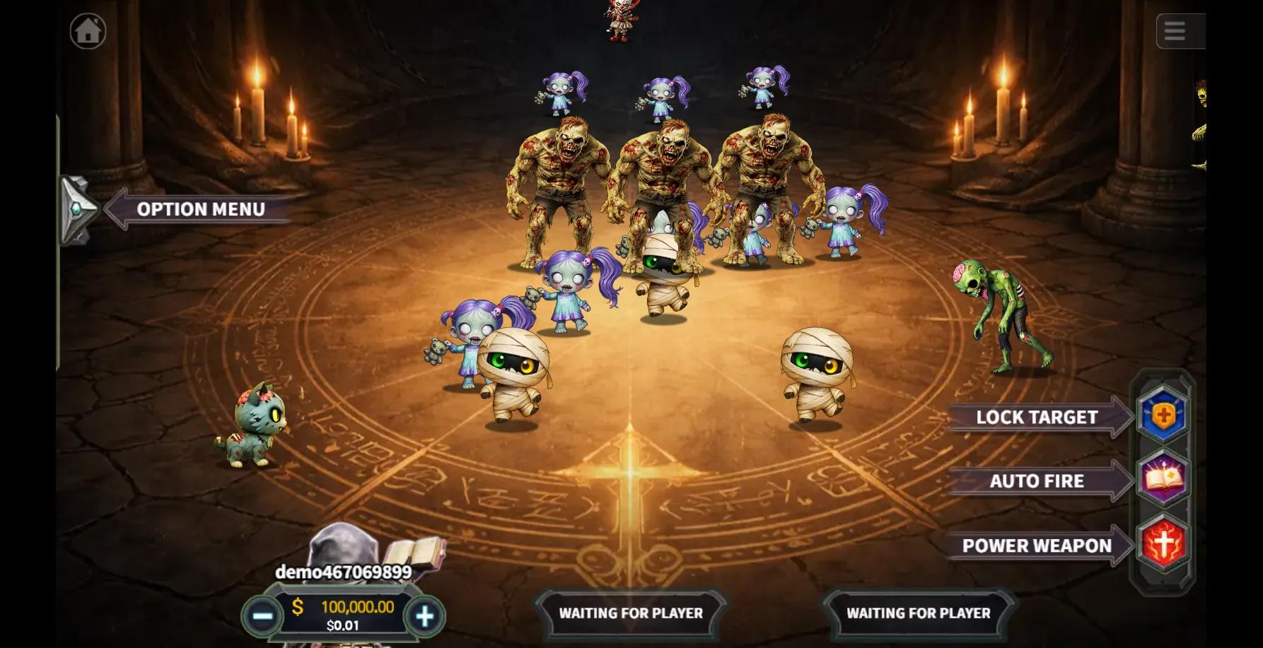 Dark Domain Hunt slot gameplay screenshot