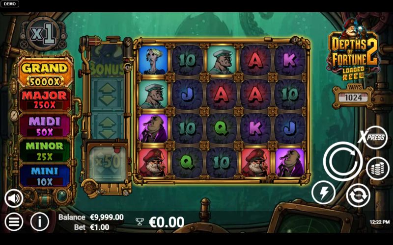 Depths of Fortune 2 gameplay screenshot