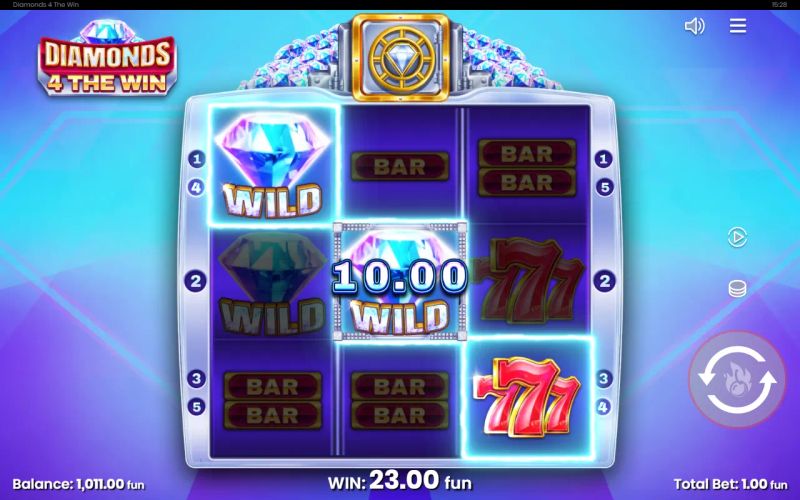 Diamonds 4 the Win gameplay screenshot