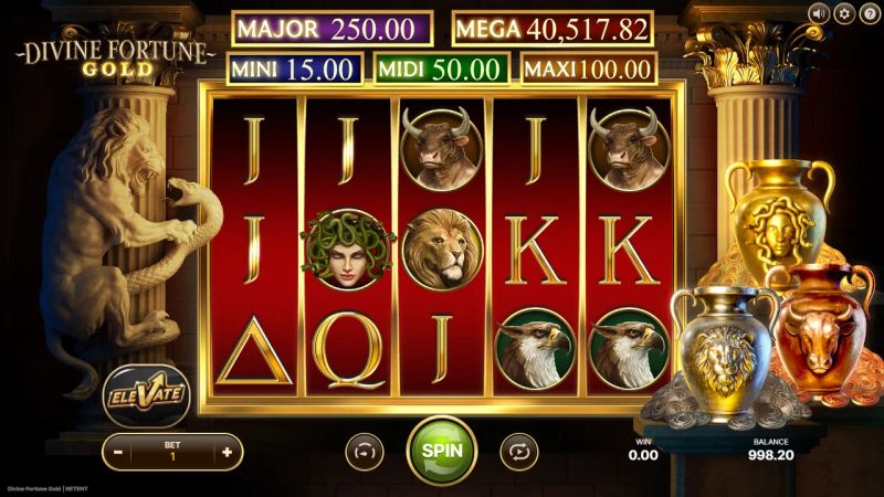 Divine Fortune Gold gameplay screenshot