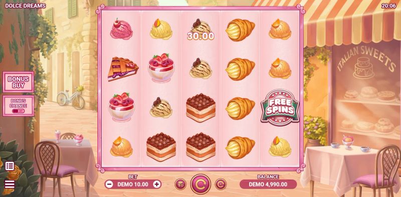 Dolce Dreams gameplay screenshot