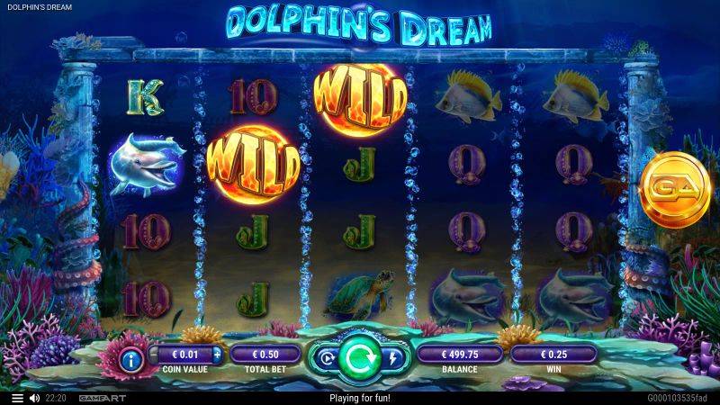 Dolphin's Dream gameplay screenshot