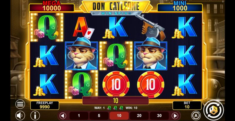 Don Catleone Win Spins gameplay screenshot