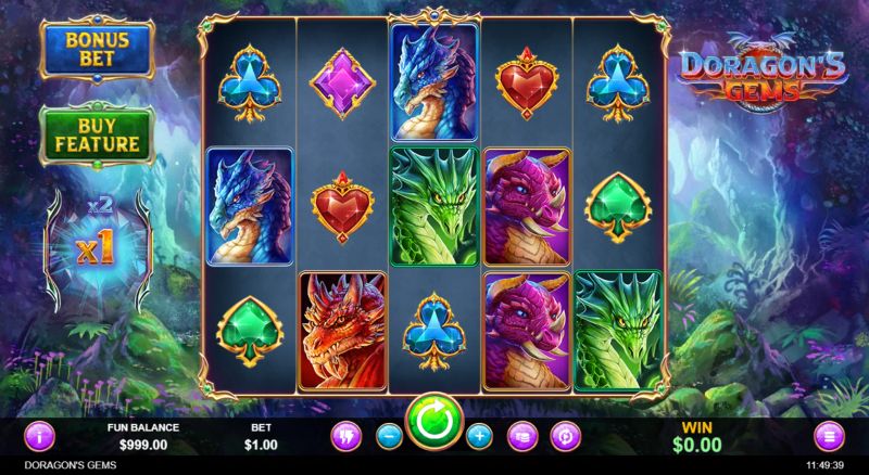 Doragon's Gems gameplay screenshot
