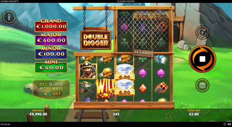 Double Digger gameplay screenshot