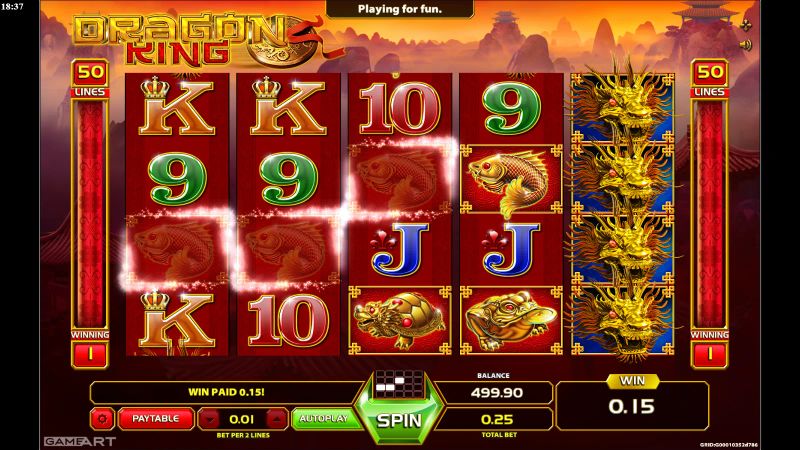 Dragon King gameplay screenshot