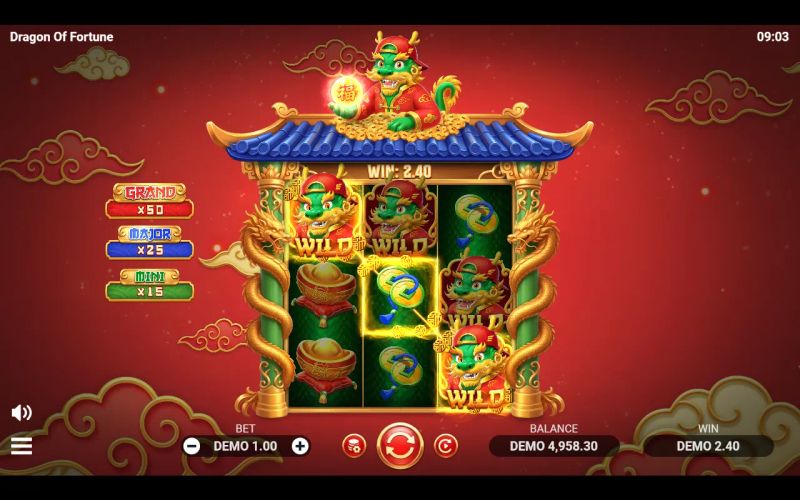 Dragon of Fortune gameplay screenshot