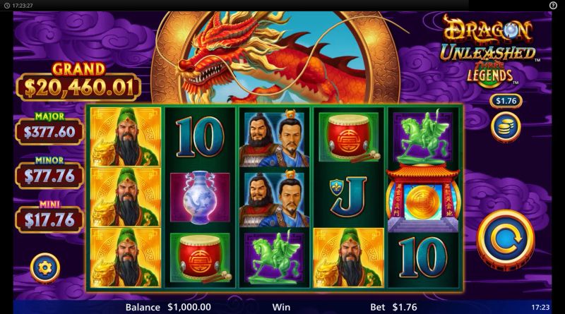Dragon Unleashed - Three Legends gameplay screenshot