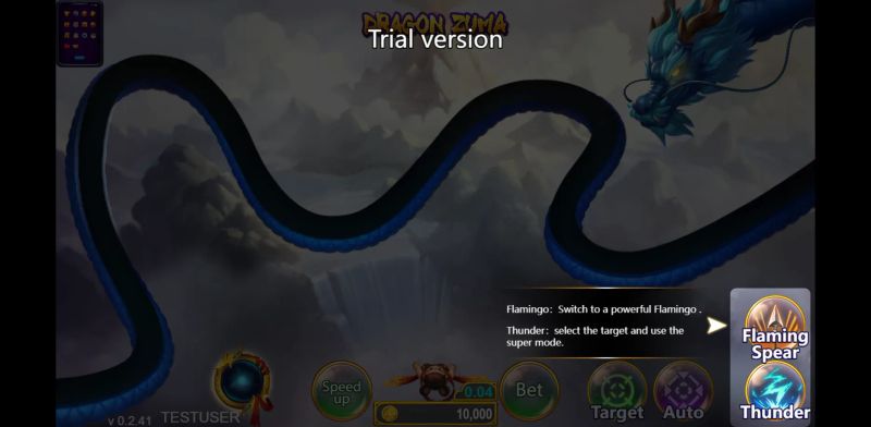 Dragon Zuma gameplay screenshot