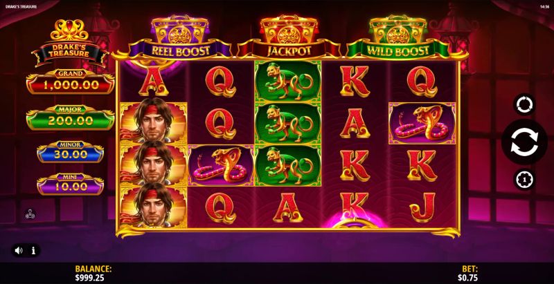 Drake's Treasure gameplay screenshot