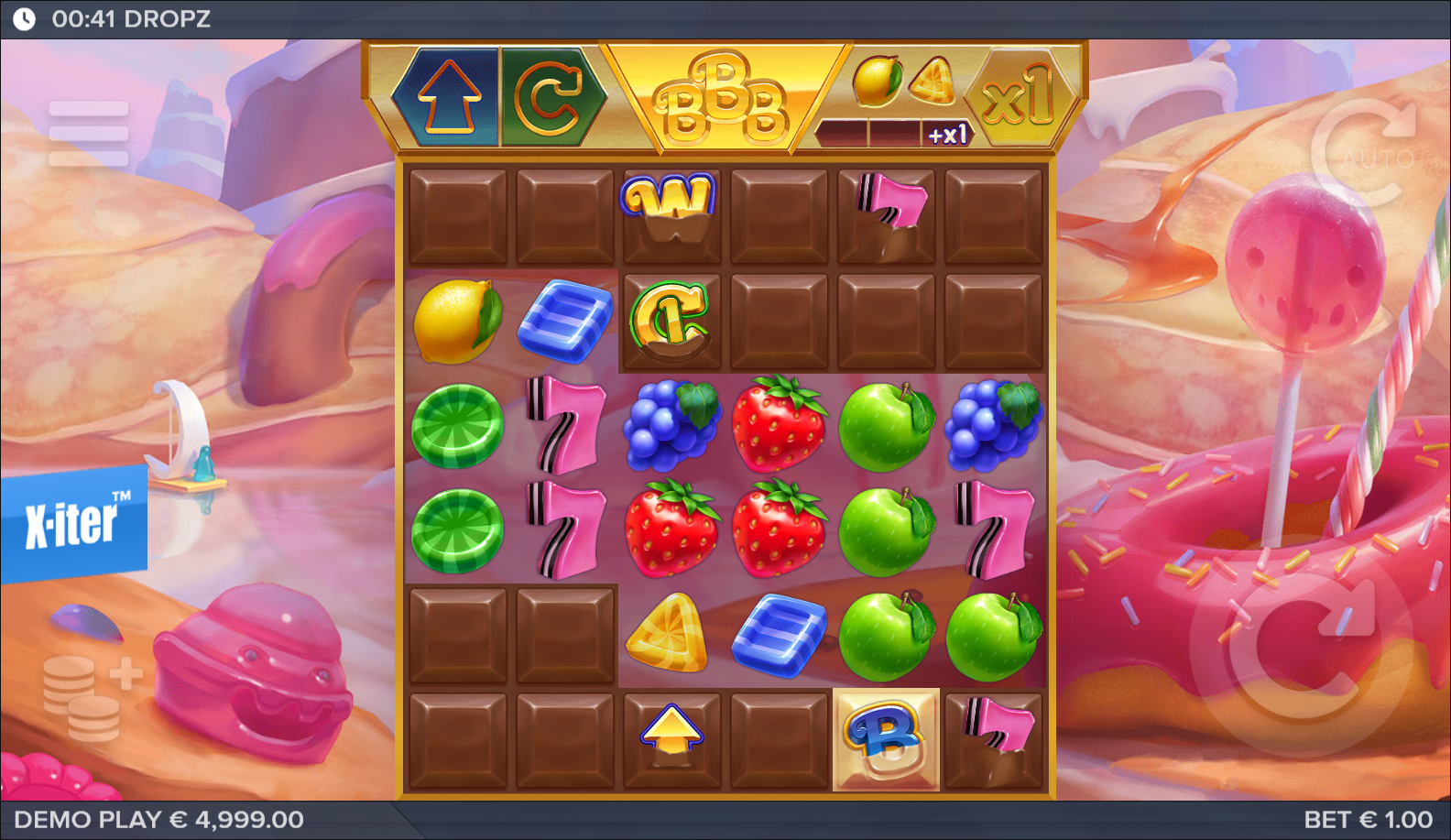 ELK Studios's Dropz slot - Animals theme, high volatility action