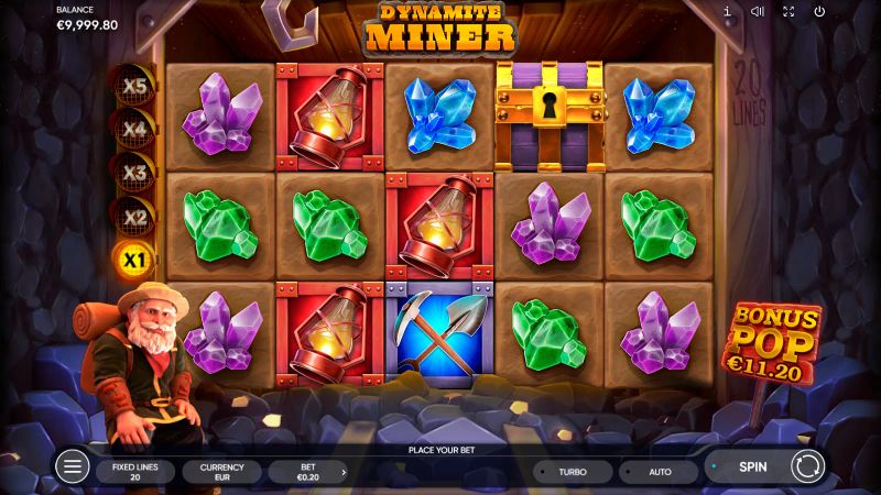 Dynamite Miner gameplay screenshot