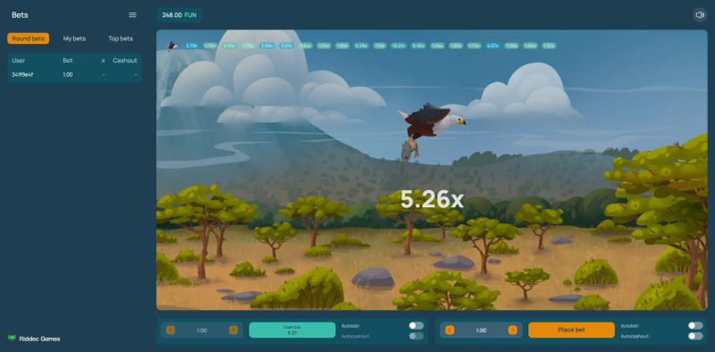 Eagle Of Fortune gameplay screenshot