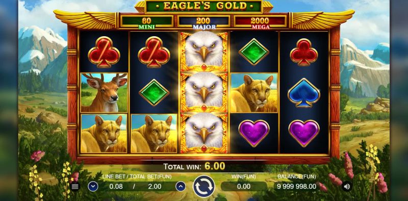 Eagle's Gold gameplay screenshot