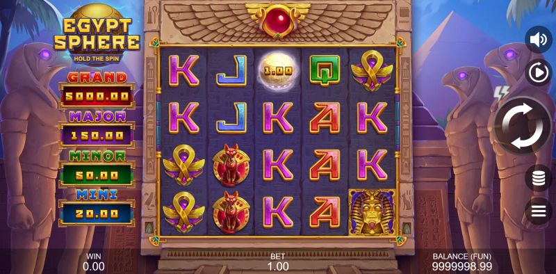 Egypt Sphere: Hold The Spin gameplay screenshot