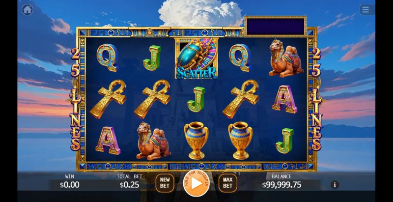 Egyptian Goddess gameplay screenshot