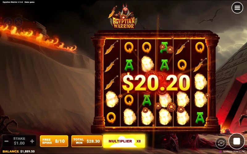 Egyptian Warrior gameplay screenshot