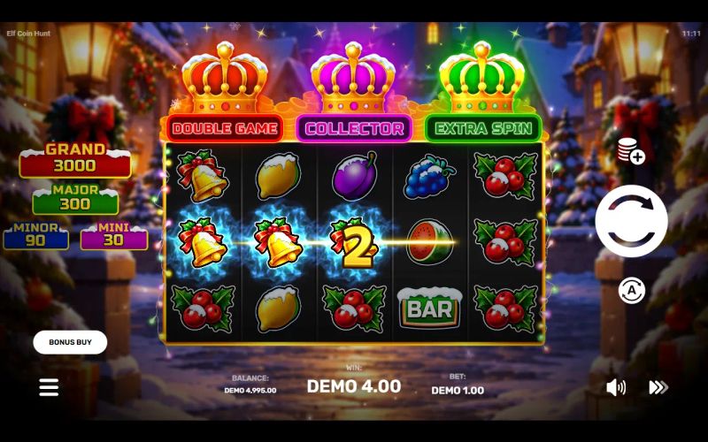 Elf Coin Hunt gameplay screenshot