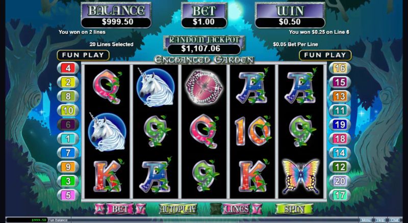 Enchanted Garden gameplay screenshot