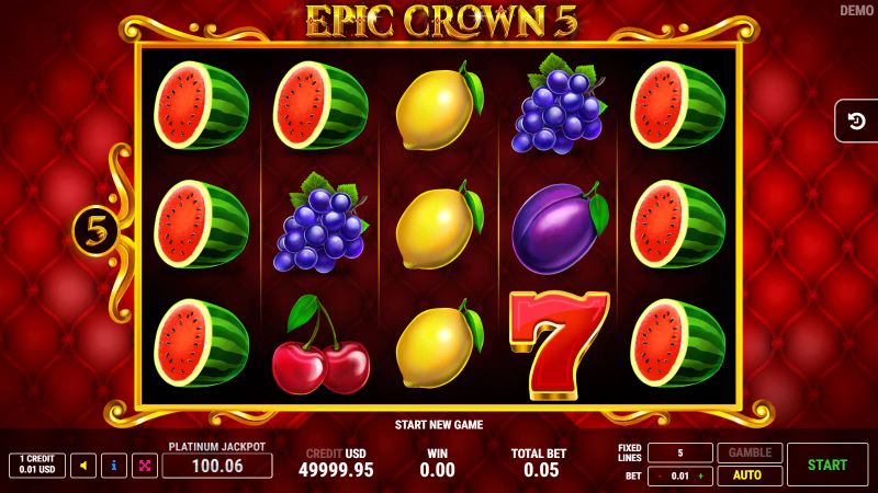 Epic Crown 5 gameplay screenshot