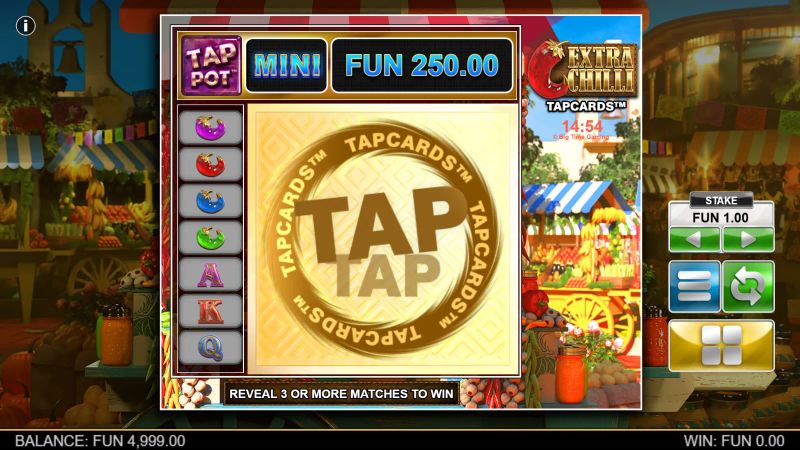Extra Chilli TapCards gameplay screenshot