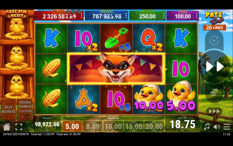 Fast Fox Heist gameplay screenshot