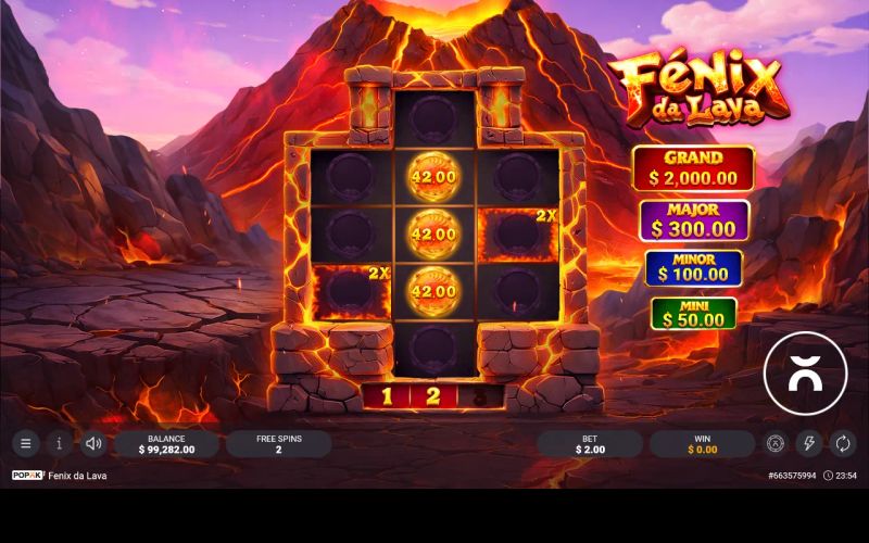 Fenix da Lava gameplay screenshot