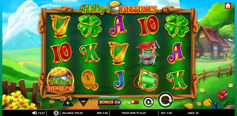 Finlay's Fortunes gameplay screenshot