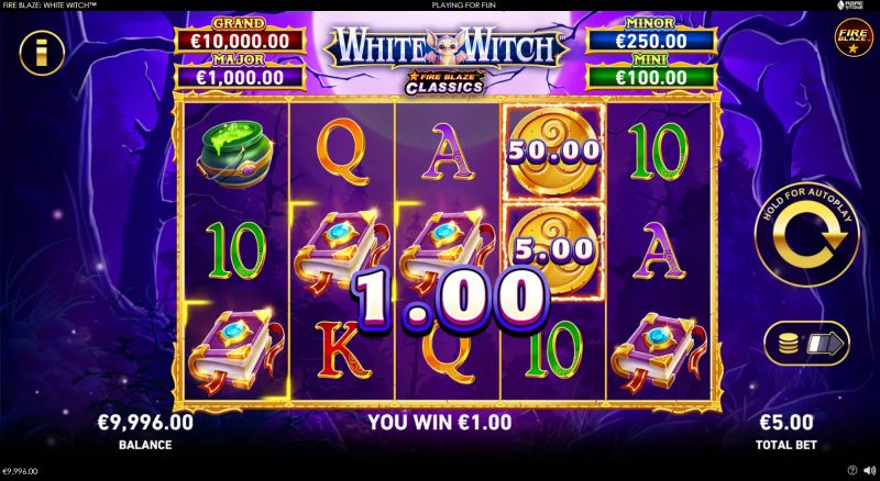 Fire Blaze: White Witch gameplay screenshot