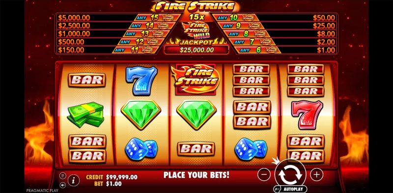 Fire Strike gameplay screenshot