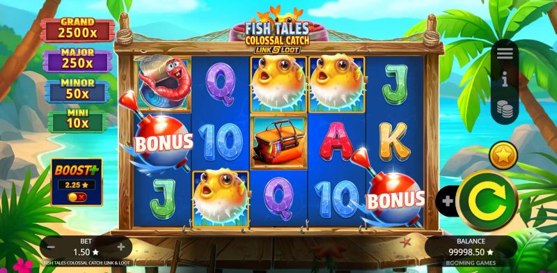 Fish Tales Colossal Catch: Link & Loot gameplay screenshot