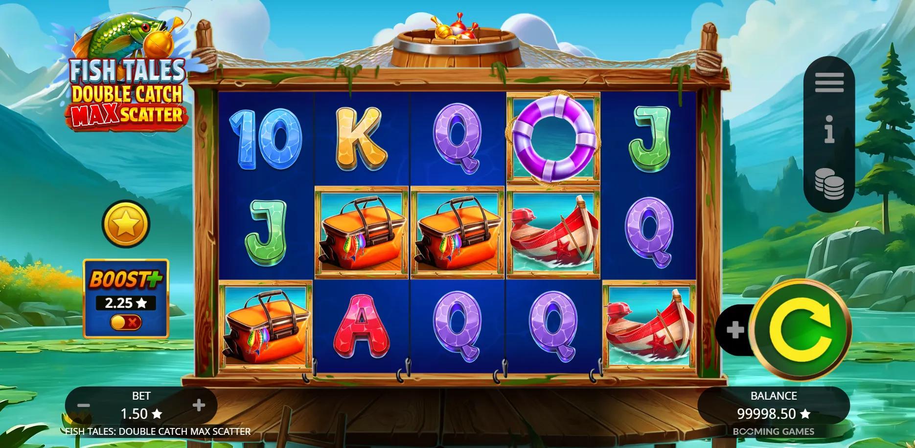 Fish Tales Double Catch: Max Scatter slot gameplay screenshot