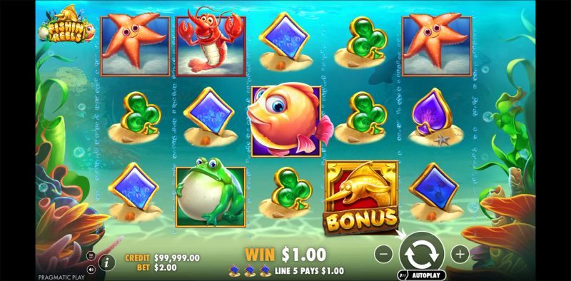 Fishin' Reels gameplay screenshot
