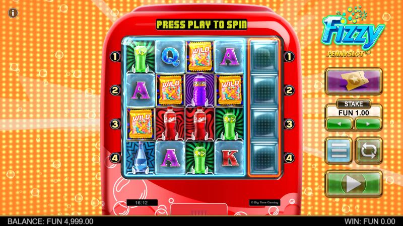 Fizzy Pennyslot gameplay screenshot