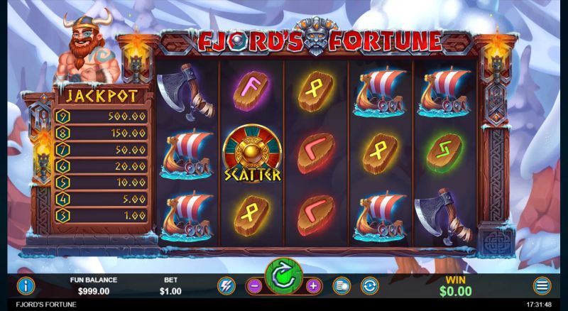Fjord's Fortune gameplay screenshot